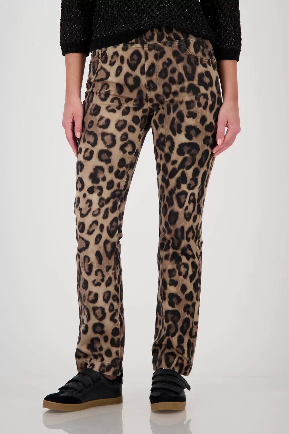 HoseHose, cinnamon gemustert