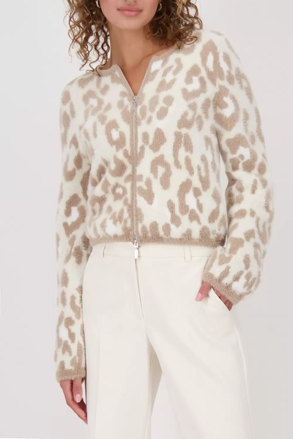 StrickjackeStrickjacke, truffle gemustert