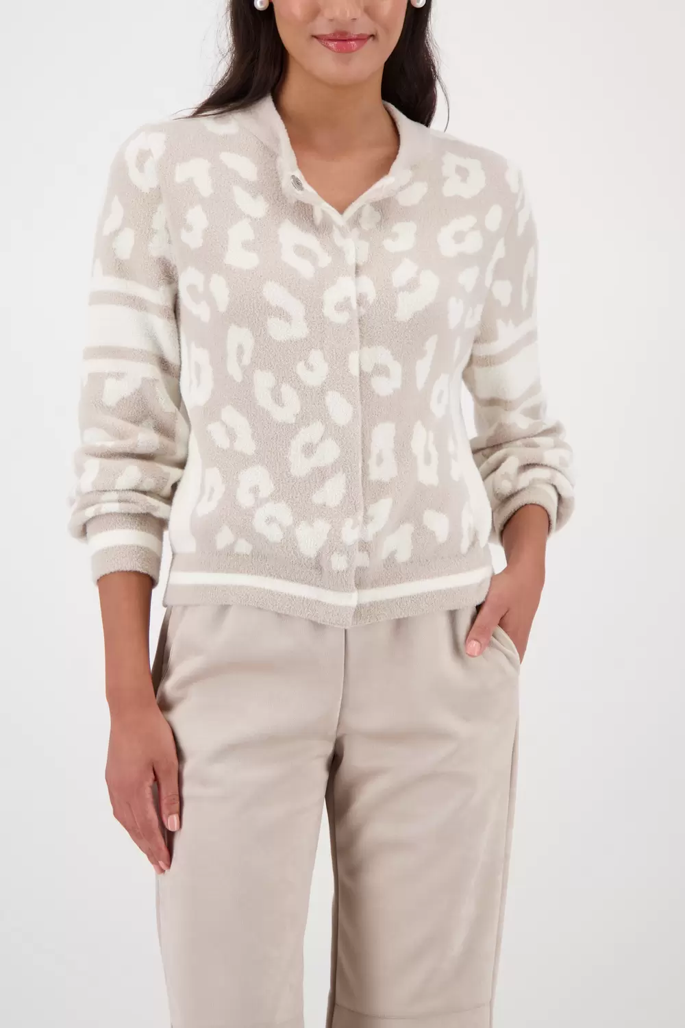 Strickjacke, off-white