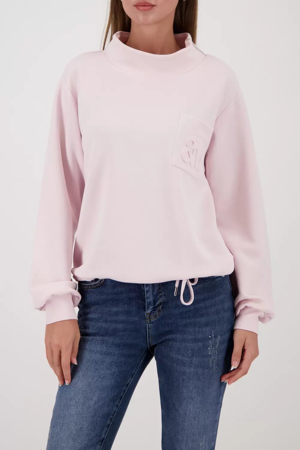 Sweatshirt - 475/light rose