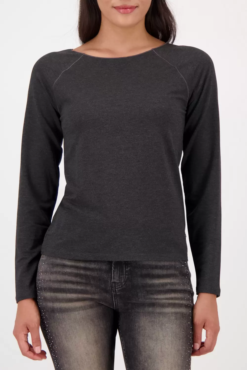 Pullover, anthra melange