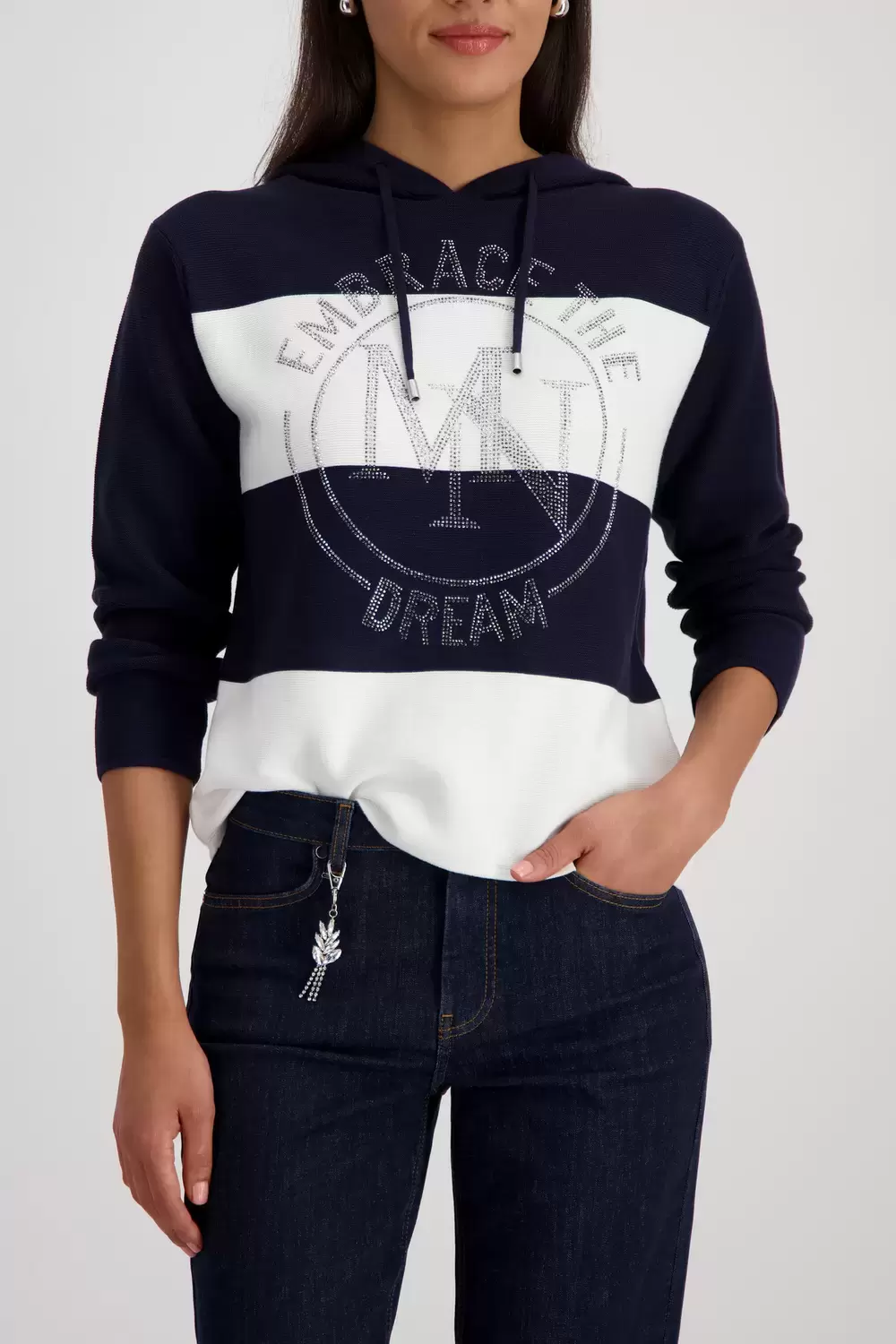 Pullover - 756/marine ringel