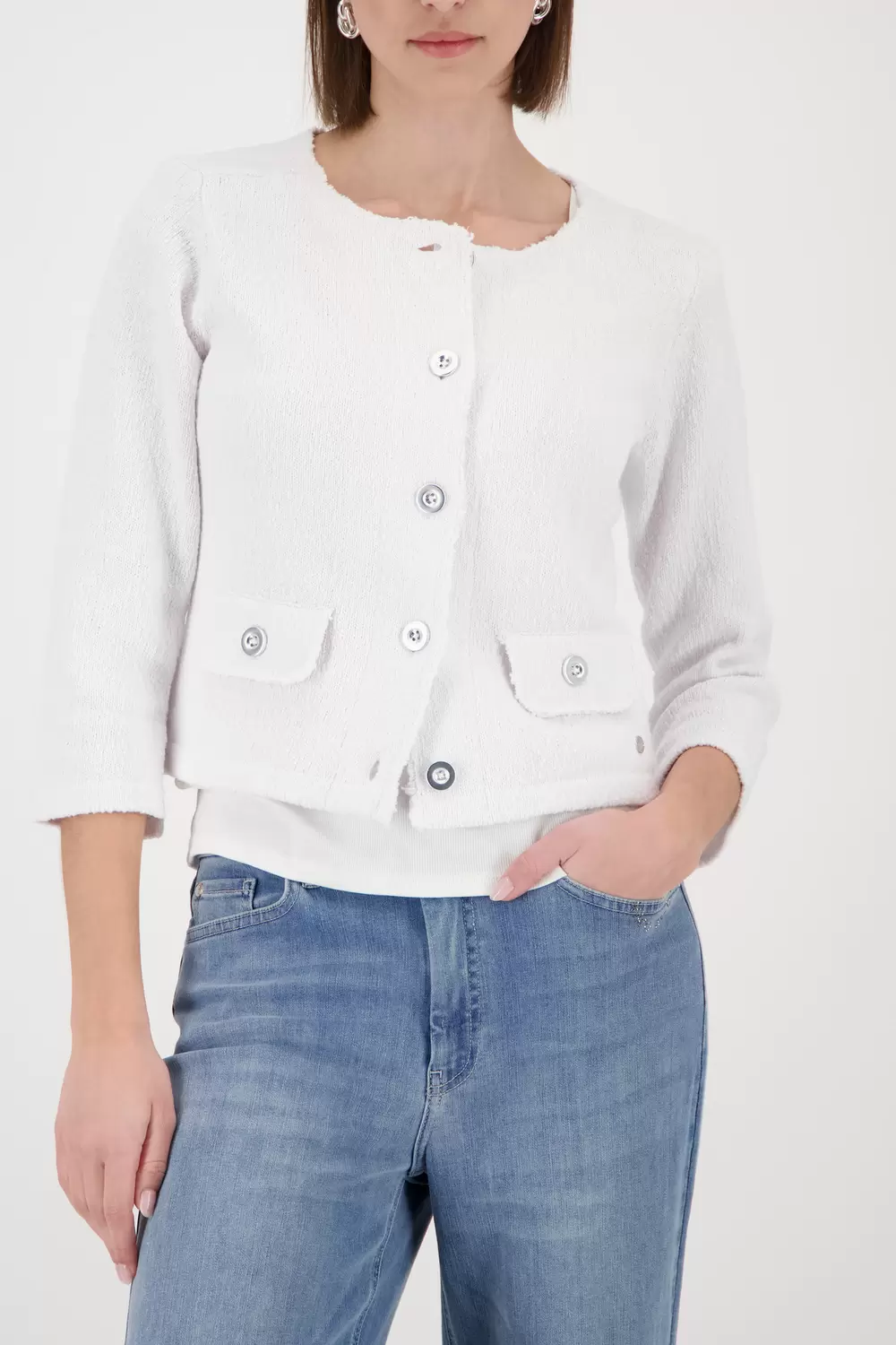 Strickjacke - 105/cream