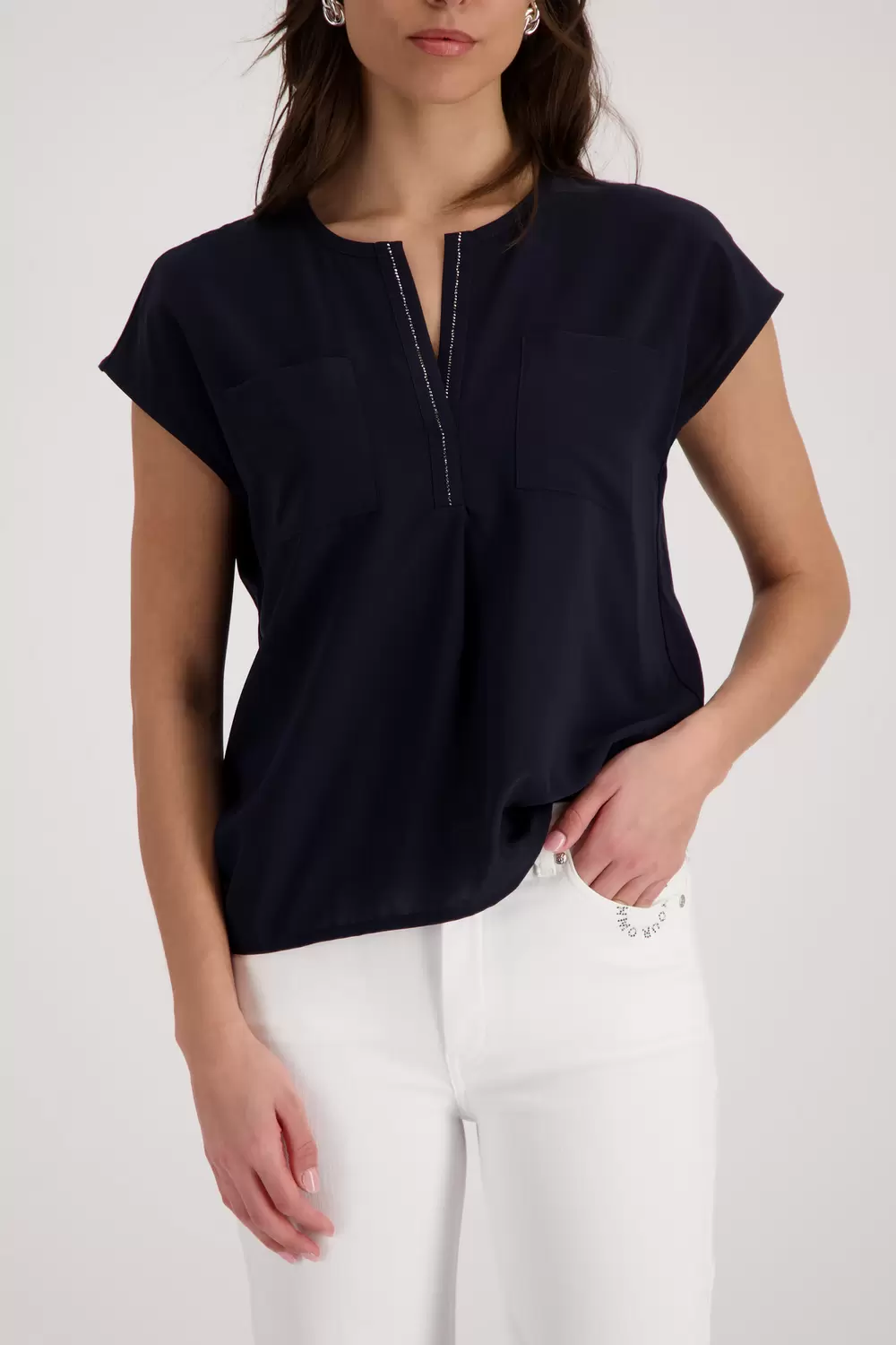 Bluse - 755/marine