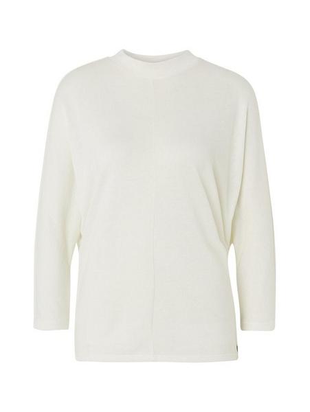 T-shirt stand up collar - 10315/Whisper White