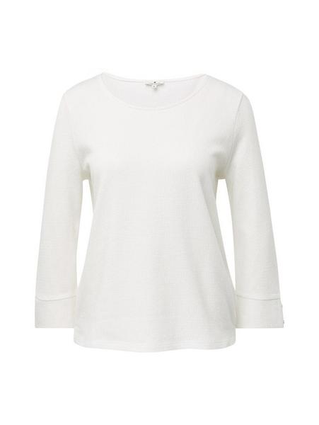 T-shirt boxy structure - 10315/Whisper White