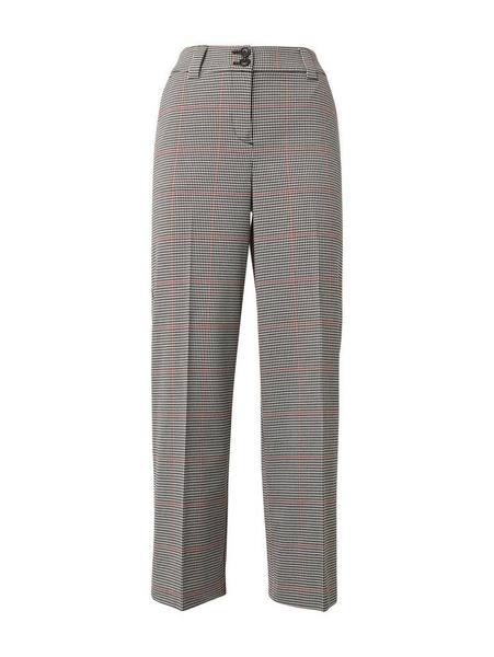 checked culotte - 19780/black white red check