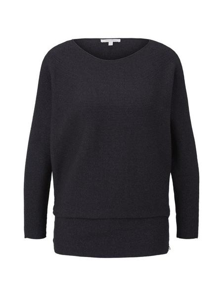 spongee ottoman pullover - 10522/Shale Grey Melang