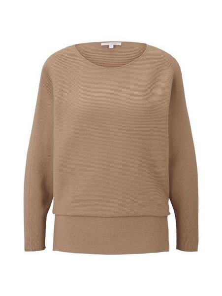 spongee ottoman pullover - 18804/camel melange