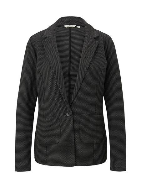 blazer with dots - 20742/black dotted fabric