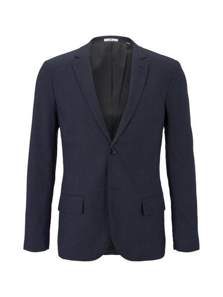 smart blazer - 20903/dark blue two tone struct