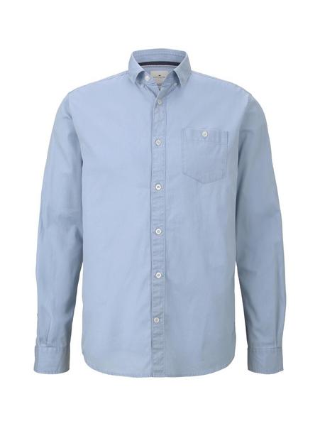 ray lux solid shirt - 21068/light powder blue