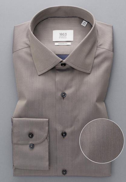 ETERNA LANGARM HEMD MODERN FIT GENTLE SHIRT TWILL