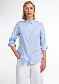 ETERNA LANGARM BLUSE MODERN CLASSIC SATINGEWEBE