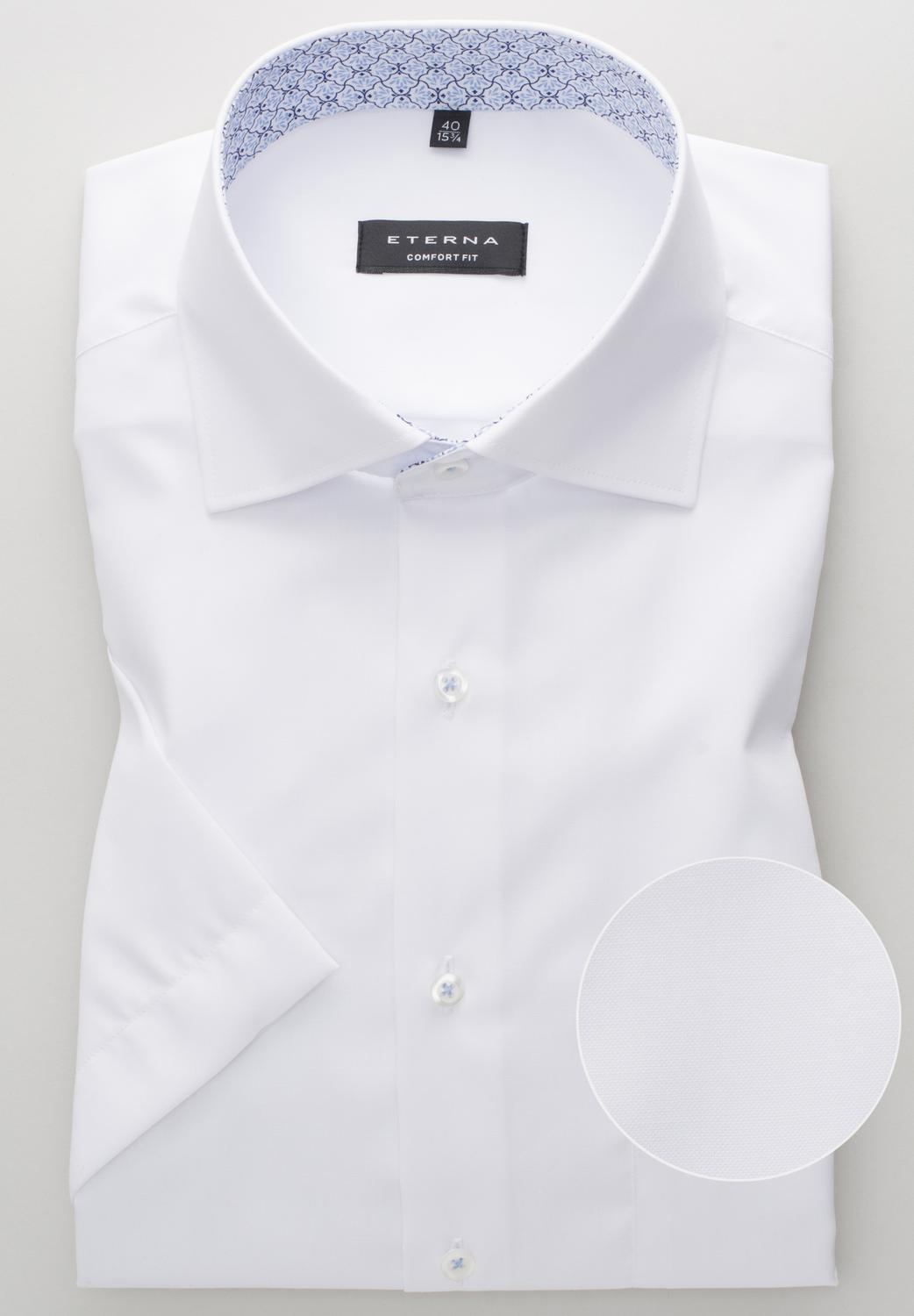 ETERNA KURZARM HEMD COMFORT FIT PINPOINT male
