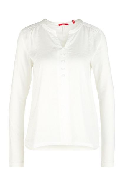 T-Shirt langarm - 0210/cream