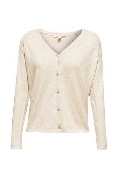 cardigan buttn - E294/LIGHT BEIGE 5