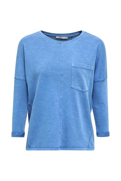 washed tee - C410/BRIGHT BLUE