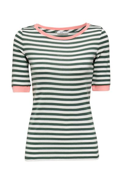 Contrast neck - C350/KHAKI GREEN