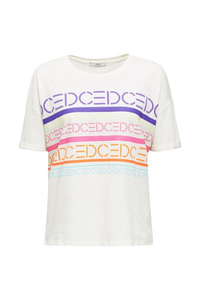 Flock Slogan Te - C110/OFF WHITE