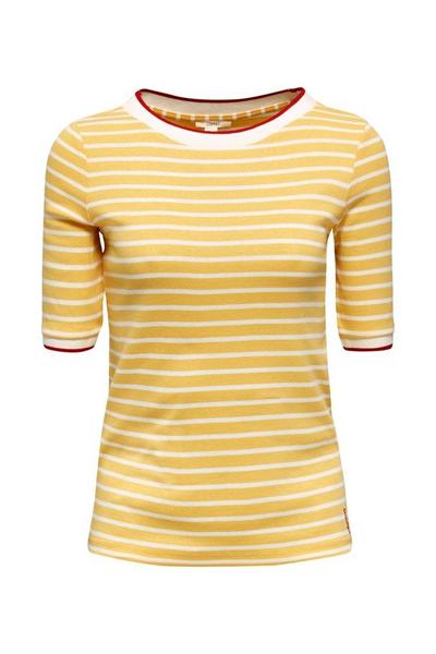 MLA-020EE1K324      OCS stripe tee - E750/YELLOW
