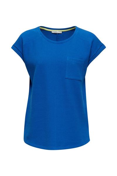 Waffle Tee - C410/BRIGHT BLUE