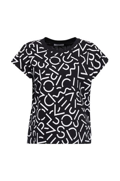 Typo AOP Tee - C001/BLACK