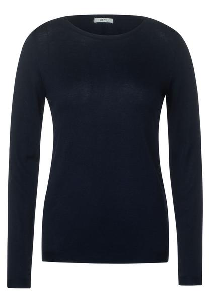 NOS Basic  Pullover - 10128/deep blue