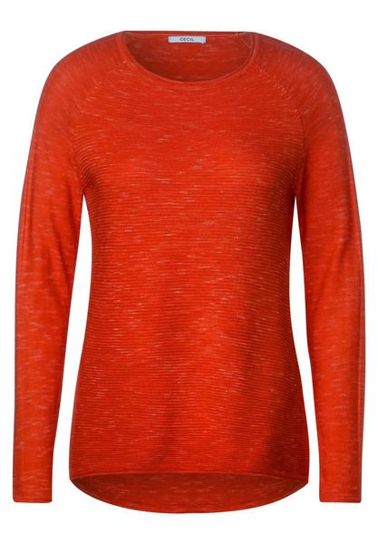 NOS Melange Pullover - 12541/funky orange heather