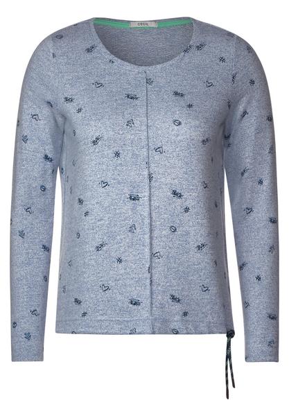 Shirt mit Minimal Muster