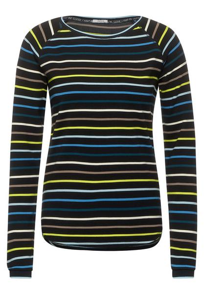 Raglan Multicolor Stripe - 30001/Black