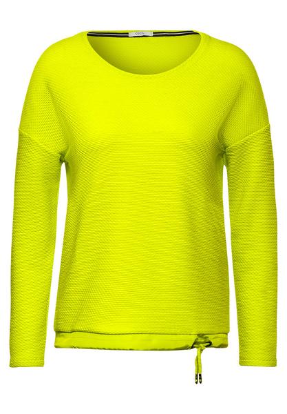 Uni-Shirt in Struktur-Optik