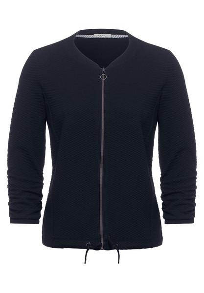 TOS Structured T-Shirtjacket - 10128/deep blue