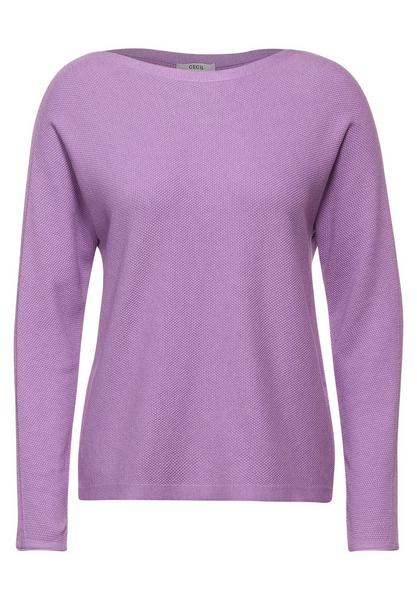 TOS Structured Pullover - 12751/soft violet melang