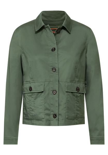 Short Military Jacket - 12646/soft khaki