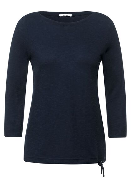 NOS Structure Basic T-Shirt - 10128/deep blue