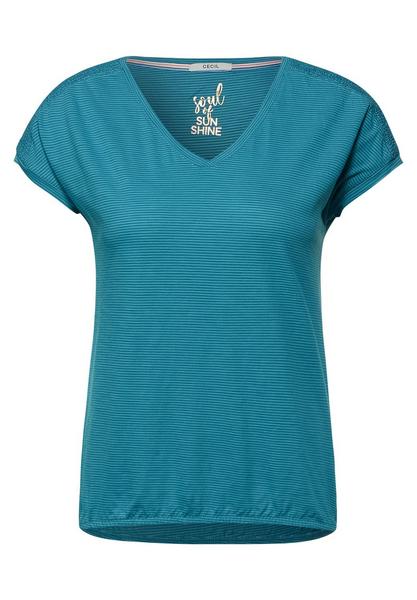 NOS Striped Smock Shape - 21813/cool lagoon blue