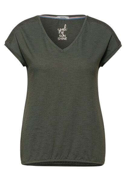 NOS Striped Smock Shape - 23036/utility olive