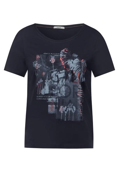 Leave FP with kick T-Shirt - 30128/deep blue