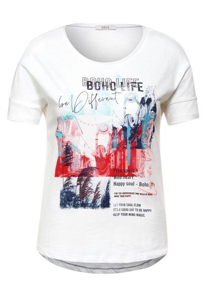 T-Shirt mit Partprint
