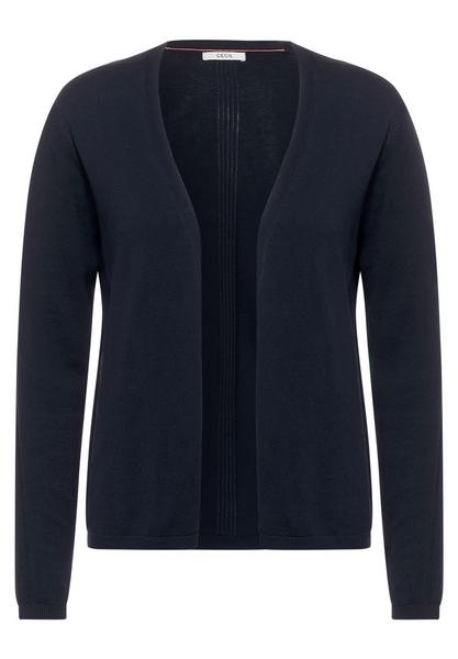 Offene Strickjacke