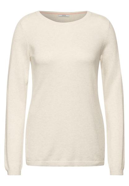 NOS Basic Pullover - 13223/birch white melange