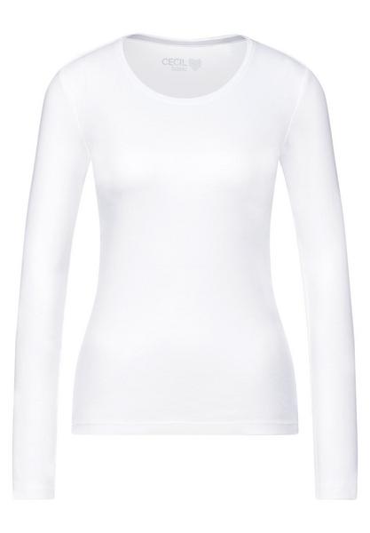 Basic Shirt in Unifarbe