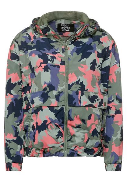 EOS_Camouflage Print Windbreak - 33440/rose pepper