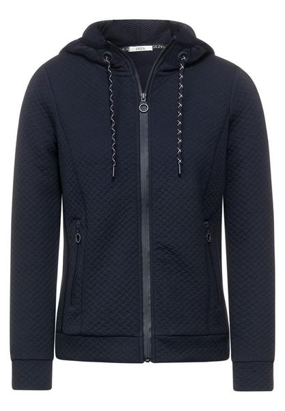 Strickjacke mit Struktur