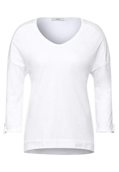 Shirt mit V-Ausschnitt