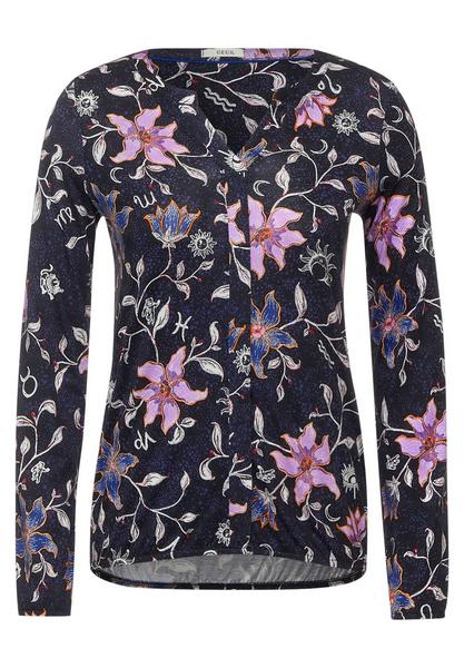 Shirt mit Blumen Print