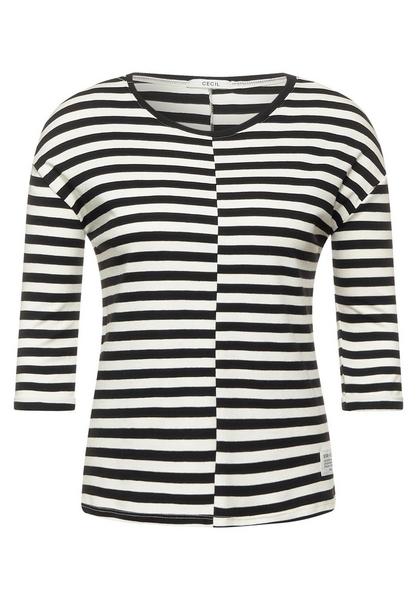 TOS Patched Stripe Shape - 23473/dark vanilla whit