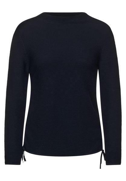 TOS Structured Pullover - 10128/deep blue