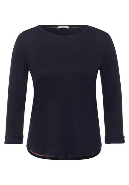 NOS Slub Knit T-Shirt - 10128/deep blue